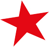 Ein rotes Stern-Symbol aus dem Logo von Singin‘ IDA! – der Kinderchor in Hamburg